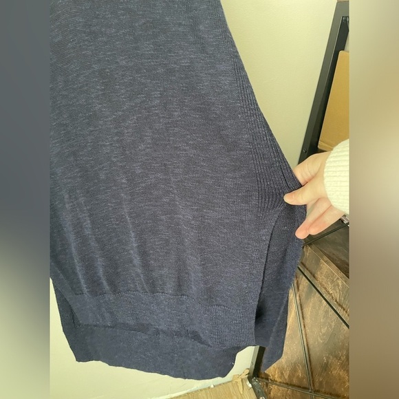 Anthropologie Desmond Navy Blue Sweater Tunic Size Medium - Picture 5 of 10